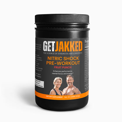 Nitric Shock Pre-Workout Powder (Fruit Punch)