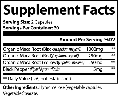 Maca Plus Capsule facts